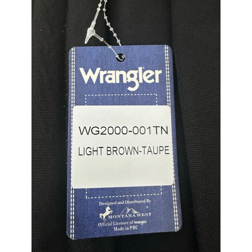 Wrangler Unisex's Light Brown-tape Backpack WG2000-001TN New‎